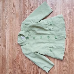 (L) Northern Reflections 3/4 Sleeve Blazer/Jacket Academis Office 90s 00s Bright